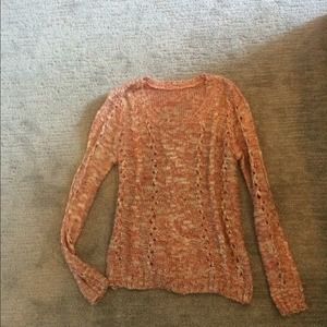Pacsun gold and orange sweater