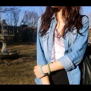 H&M Denim Chambray Shirt