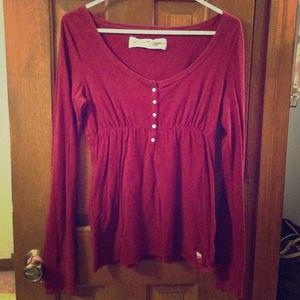Abercrombie and Fitch long sleeve shirt LARGE