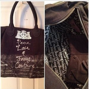 authentic juicy couture tote bag
