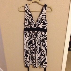 Black and white Maurices dress