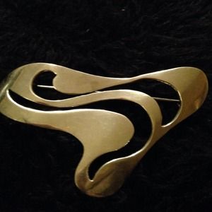 Sterling silver Tasco brooch by designer ASM