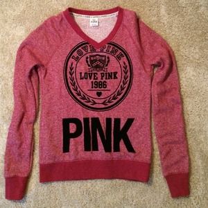 Very lightly worn Pink sweatshirt