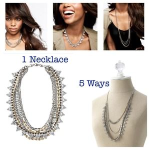 Stella and Dot 5 way Sutton Necklace