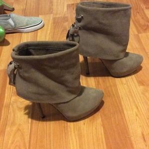 Grey Bakers booties