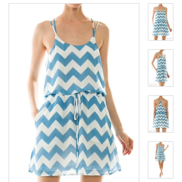 Chevron Stripe Dress