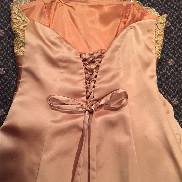 Gold Formal Gown - Picture 4 of 4