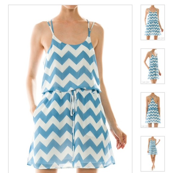 Chevron Stripe Dress