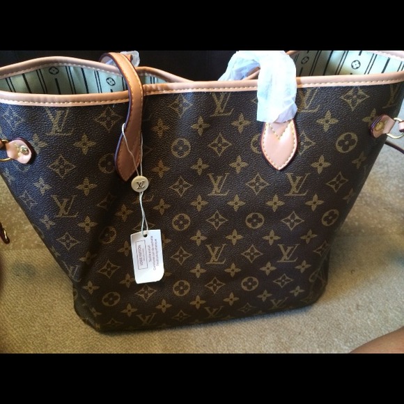 fashion Handbags - Louis Vuitton monogram neverfull