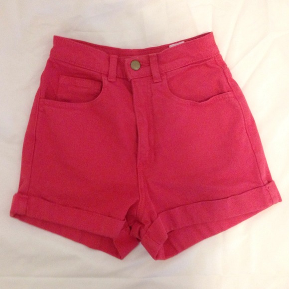 AA high-waisted shorts