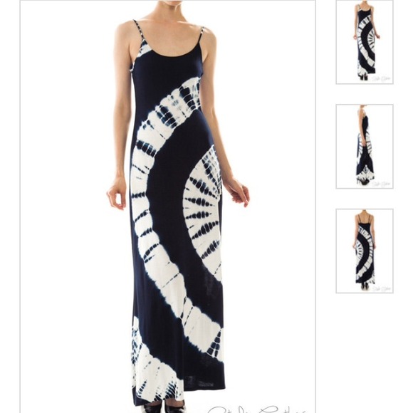 Tie Dye Strappy Dress