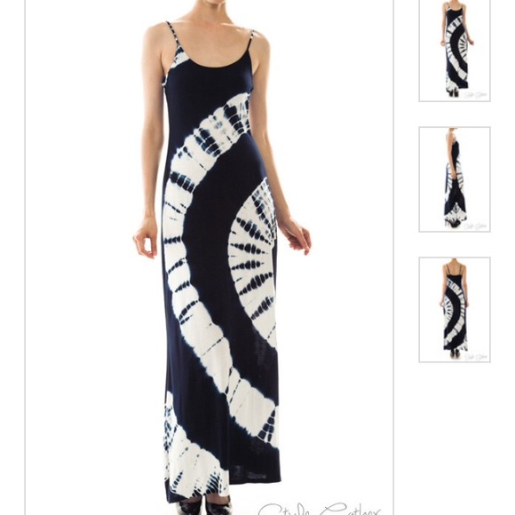 Tie Dye Strappy Dress