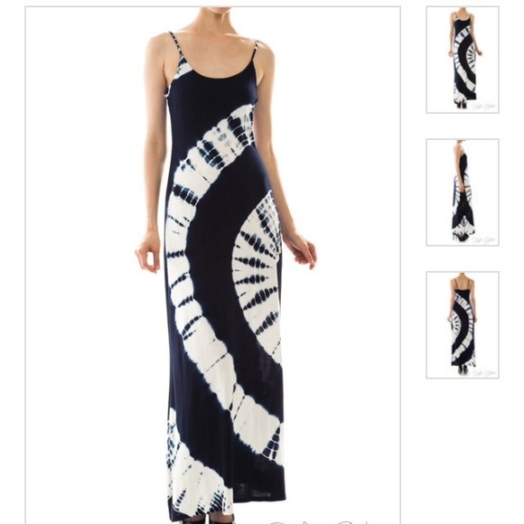 Tie Dye Strappy Dress