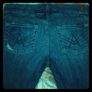 Seven jeans A pocket stretch jeans nwot
