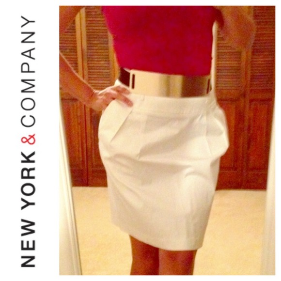 New York & Company Dresses & Skirts - White NY & Co skirt
