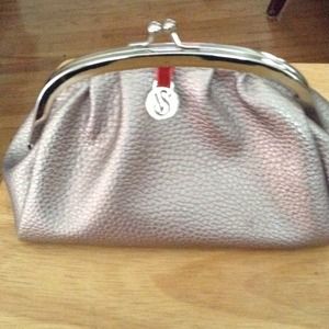 Victoria secret makeup bag very nice gray