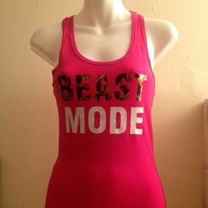 Beast mode exercise/workout shirt