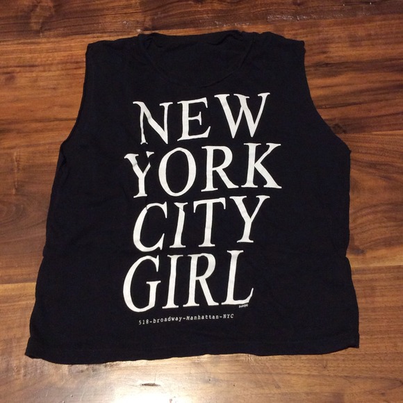 New York City girl muscle tank - Picture 1 of 1