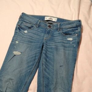 Light wash jeans