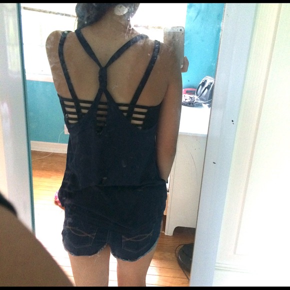 Sold! Navy blue Tank - Picture 3 of 3