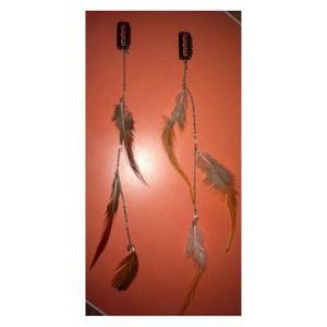 🎀Feather hair extensions💆