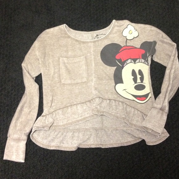 Vintage Minnie Mouse long sleeve blouse