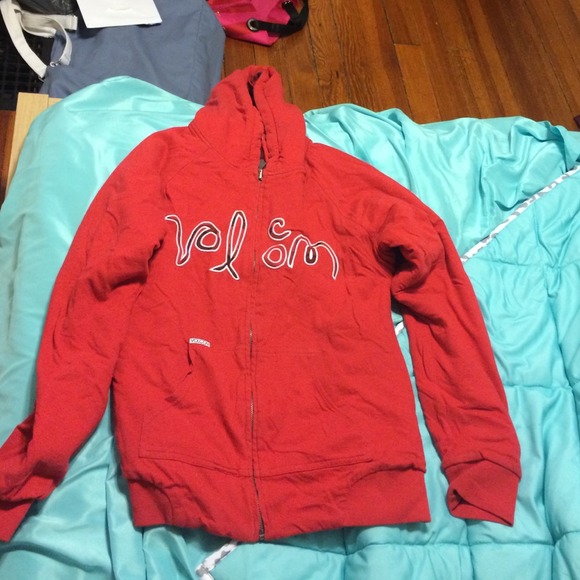 Volcom zip up sweatshirt
