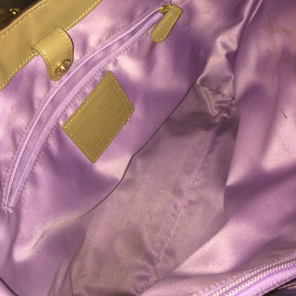 Authentic Coach purse and matching wristlet - Picture 3 of 4