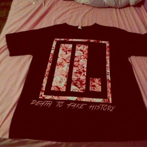 Black "Letlive." Band Shirt