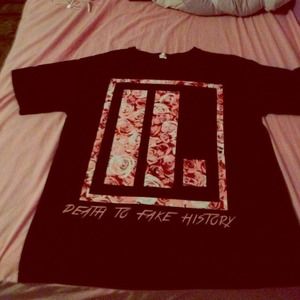 Black "Letlive." Band Shirt