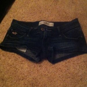 Hollister jean shorts