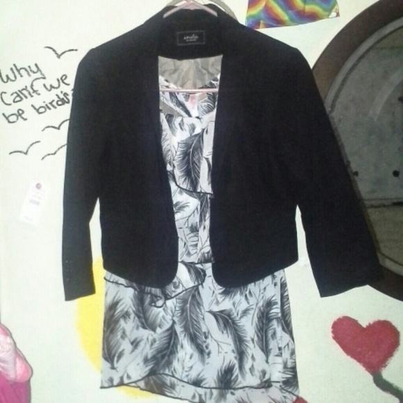 Shirt and jacket (: