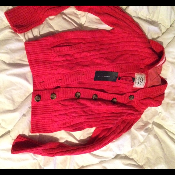 Tommy Hilfiger red sweater