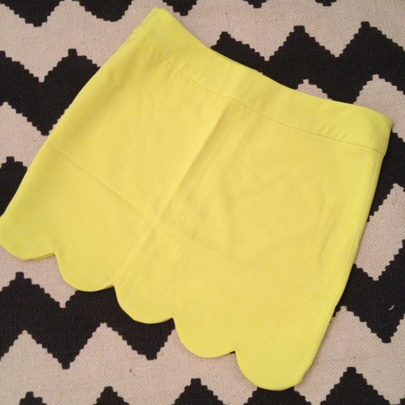 ChicWish Dresses & Skirts - SOLD ChicWish Scalloped Hem Skirt