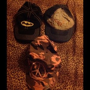 Bateman, Wonder Woman , peace hats