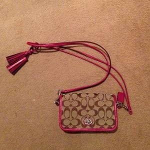 Coach cross body bag