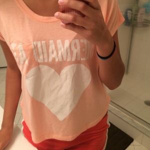 Mermaid at heart shirt