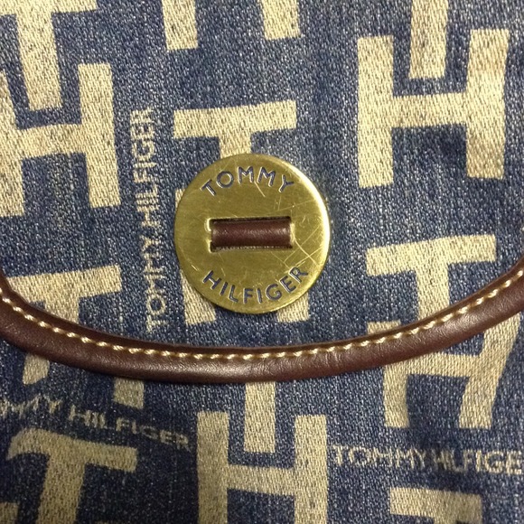 Denim colored Tommy Hilfiger Purse - Picture 3 of 4