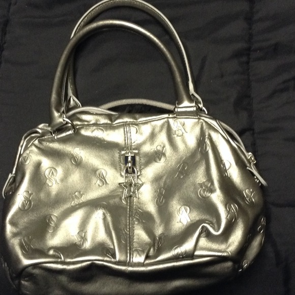 Silver Victoria's Secret Purse