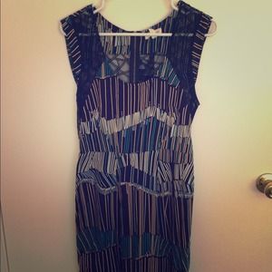 Cute dress with black lace in the back