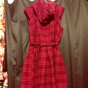 Business Casual Plaid Dress