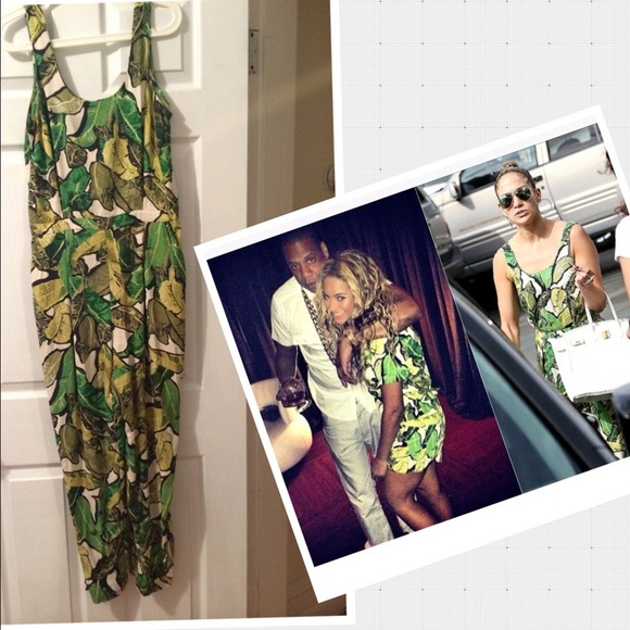 TopShop Banana Leaf Jumpsuit