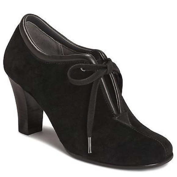 Aerosoles  Booties  5 and & 7.5 Black Suede Boots