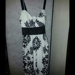 Black & white dress