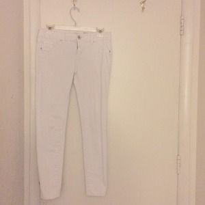 White Jean Pants