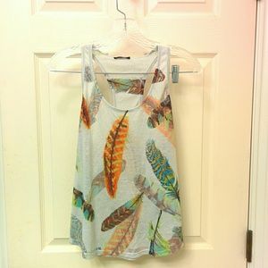 Feather racer tanktop