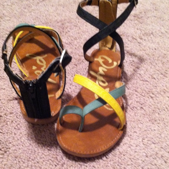 Qupid flats color block - Picture 2 of 4