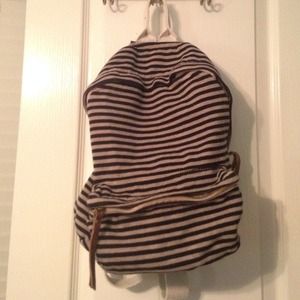 Brandy Melville Striped Bacpack