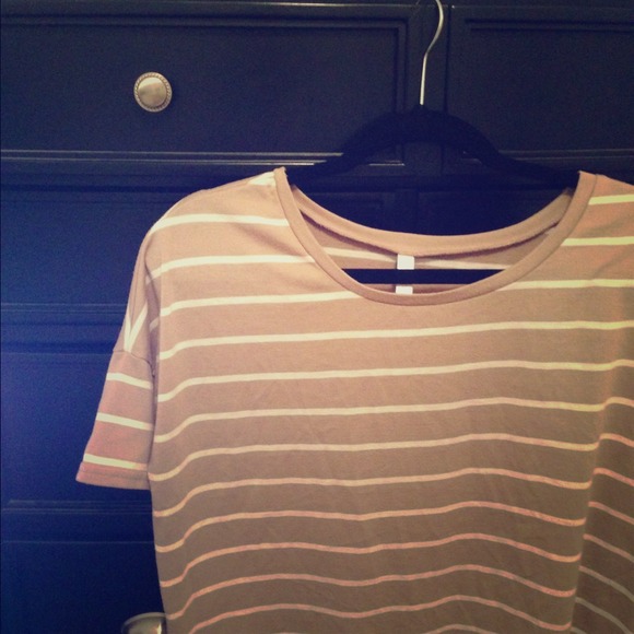 Striped knit top from target