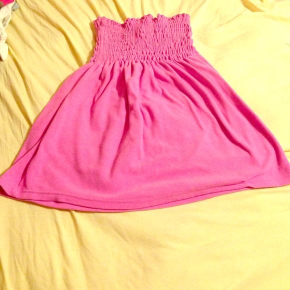 Stretchy halter dress